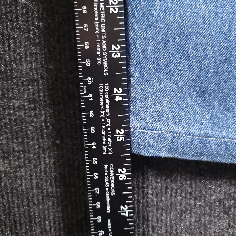 Levi's 505 Jeans Mens 34x25.5 Straight Fit Denim Work VTG Made In USA Y2K Street - Picture 6 of 12